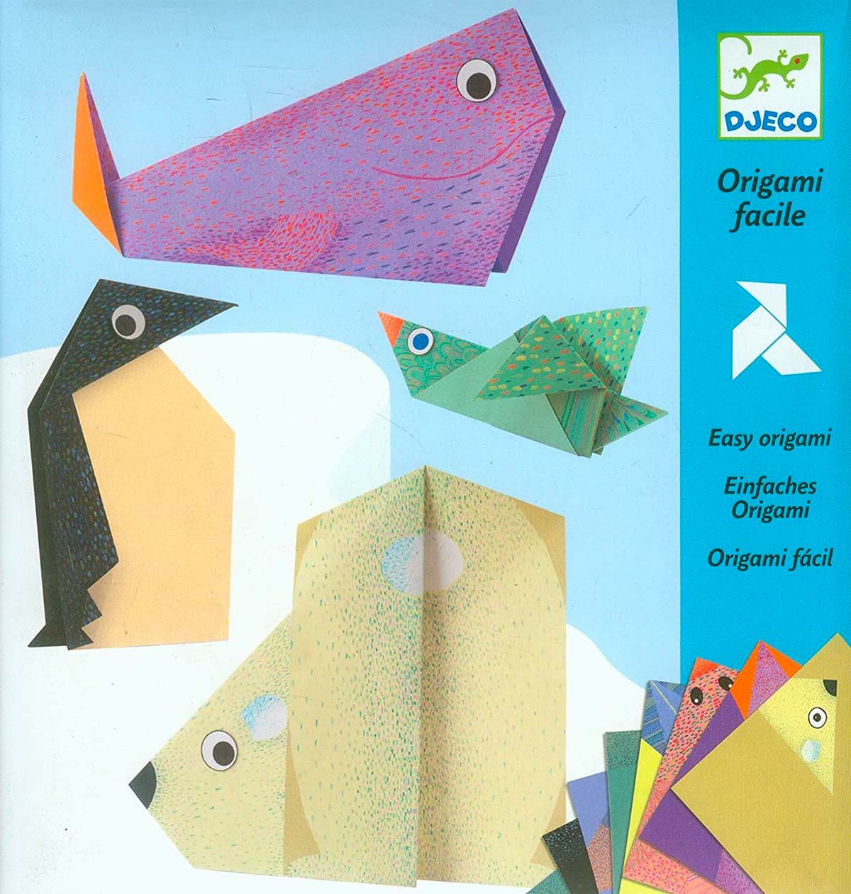 Origami Animali polari –  Gioco Creativo Djeco 599386031