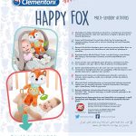 Peluche neonato Clementoni Happy Fox