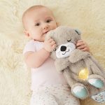 Peluche Neonato Fisher Price - Lontra coccole e relax