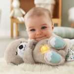 Peluche Neonato Fisher Price - Lontra coccole e relax