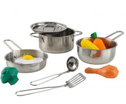Set di pentole e accessori per cucina giocattolo - Kidkraft