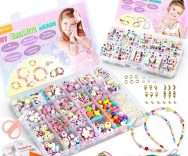 Kit lettere e Perline braccialetti bambina – 1150 pezzi