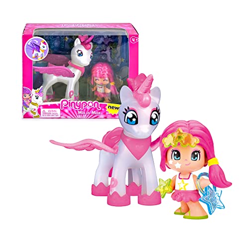 Pinypon Unicorno volante con bambolina, da 4 anni – Famosa