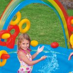 Piscina gonfiabile bambini con scivolo