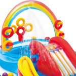 Piscina gonfiabile bambini con scivolo