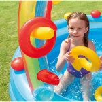 Piscina gonfiabile bambini con scivolo