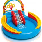 Piscina gonfiabile bambini con scivolo