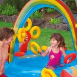 Piscina gonfiabile bambini con scivolo