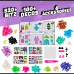 520 bitz, 100 decorazioni, 6 accessori