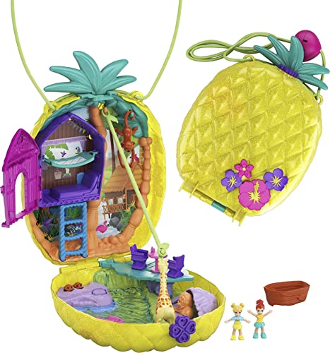 Polly Pocket – Cofanetto Borsetta dei Segreti Ananas