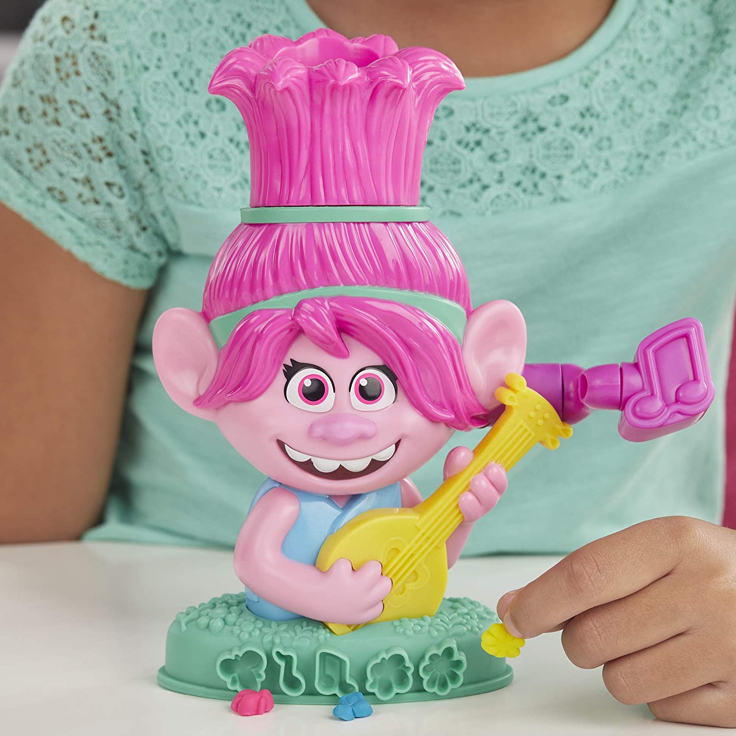 Trolls Poppy Acconciature Arcobaleno - Play-Doh