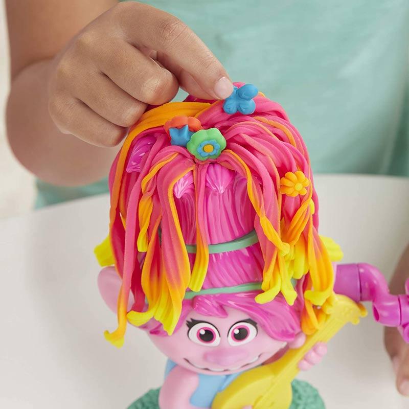 Trolls Poppy Acconciature Arcobaleno – Play-Doh