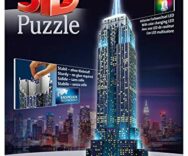 Puzzle 3D Empire State Building, edizione speciale notturna con LED – Ravensburger