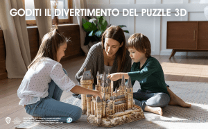 Puzzle 3d Hogwarts in famiglia