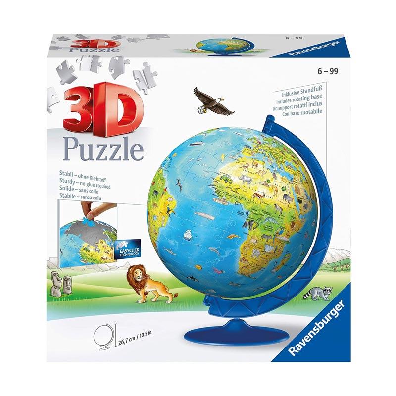 Puzzle 3D Mappamondo Ravensburger