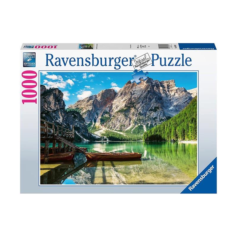 Puzzle Ravensburger 1000 Pezzi – Lago di Braies