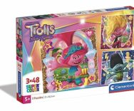 Puzzle Trolls 3 Clementoni Supercolor