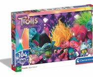 Puzzle Trolls 3 Clementoni – 104 Pezzi per bambini da 6 Anni