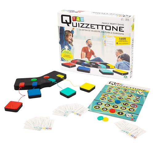 Quizzettone, Gioco di Società con console LED – Giochi Preziosi