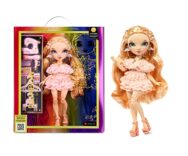 Rainbow High Victoria Whitman, Bambola Rosa con Lentiggini e Accessori alla Moda, dai 4 anni – Fashion Dolls