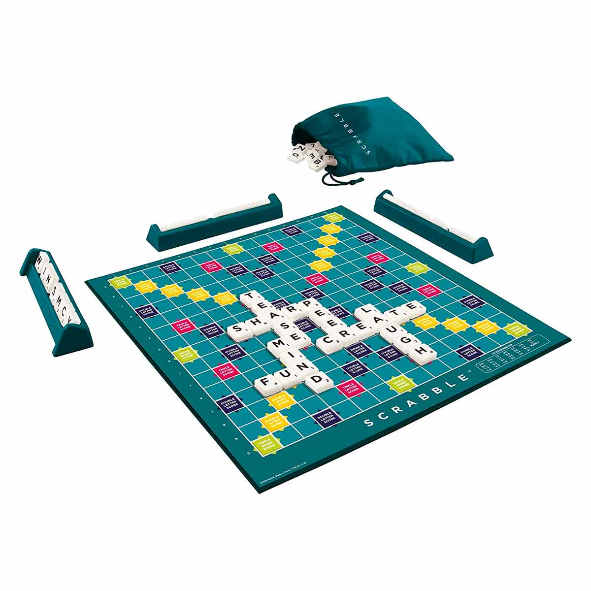 Scarabeo – Gioco da tavolo parole crociate – Mattel Y9596