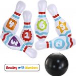 Set bowling gigante gonfiabile