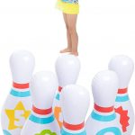 Set bowling gigante gonfiabile