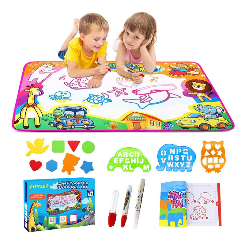 Tappeto magico da colorare per bambini 87×57