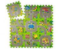 Tappeto Puzzle Bimbi con strade