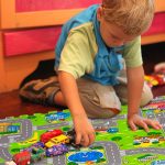 Tappeto puzzle bimbi con strade - Relaxdays