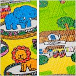 Tappeto puzzle bimbi con strade - Relaxdays