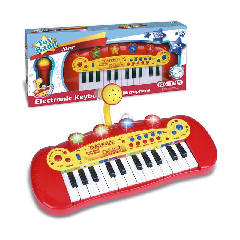 Tastiera musicale con microfono per bambini – Bontempi