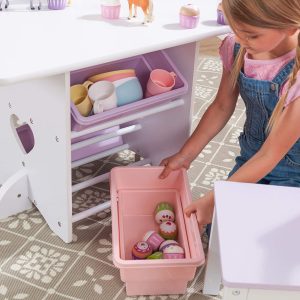 Tavolino legno bambina kidkraft cuore