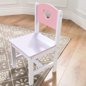 Tavolino legno bambina kidkraft cuore