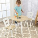 Tavolino in legno rotondo per bambini - KidKraft 27027