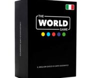 The World Game – Gioco sulla Geografia – Gioco da Tavolo Educativo con le Capitali, Posizioni e Bandiere del Mondo – In Italiano