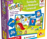 Tombola Ambienti Lessicali, Carotina Gioco di Parole Educativo, dai 3 ai 6 anni – Lisciani Giochi