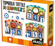 Tombola Tattile dei Numeri, Gioco educativo per imparare a contare – Headu