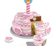 torta di compleanno giocattolo - Melissa and doug