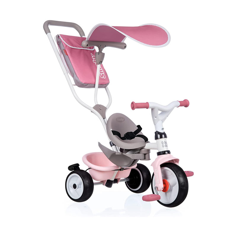 Triciclo bambina Smoby Rosa Baby Balade