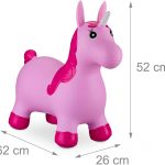 Unicorno gonfiabile per bambini - Relaxdays