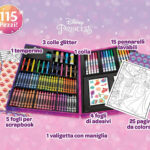 Valigetta con 115 colori Principesse Disney - Crayola