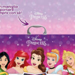 Valigetta con maniglia colori Principesse Disney