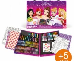 Valigetta con 115 colori per bambini delle Principesse Disney, Crayola