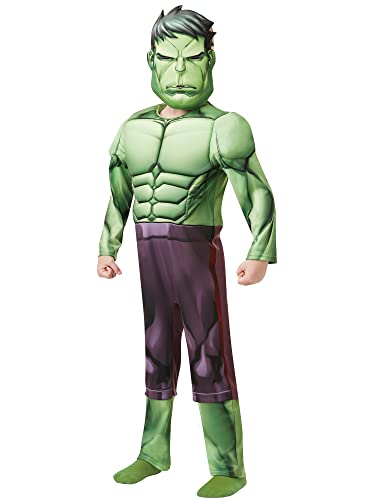 Vestito di Hulk, Costume di Carnevale bambino da 3-4 anni – Rubie’s