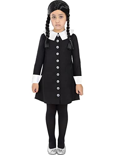 Vestito Mercoledì Addams per Bambina 