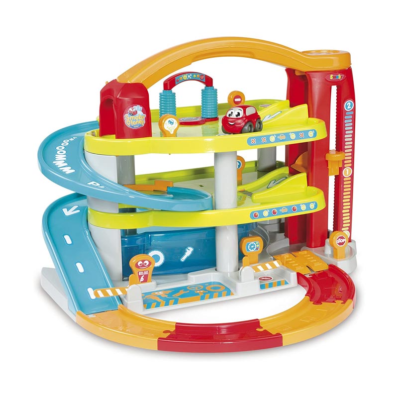 Vroom Garage – Playset Pista e Macchinine Smoby