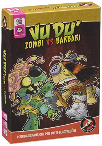 Vudù Zombi VS Barbari, Espansione del gioco di società Vudu’ – Red Glove