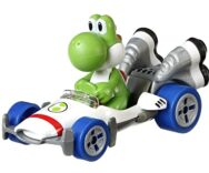 Yoshi Mario Kart Macchinina per Bambini da 3 Anni – Hot Wheels